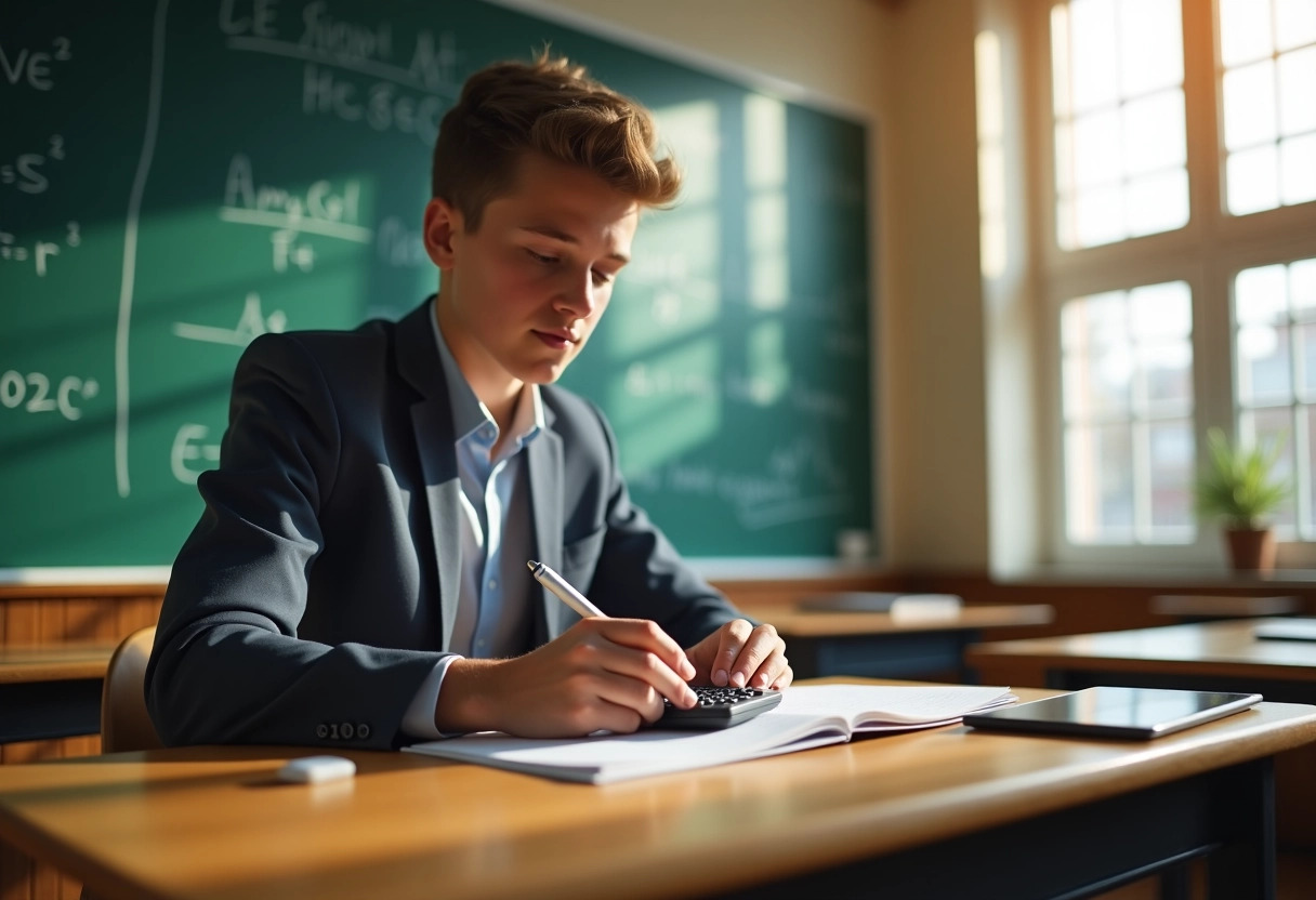 calculatrice  étudiant